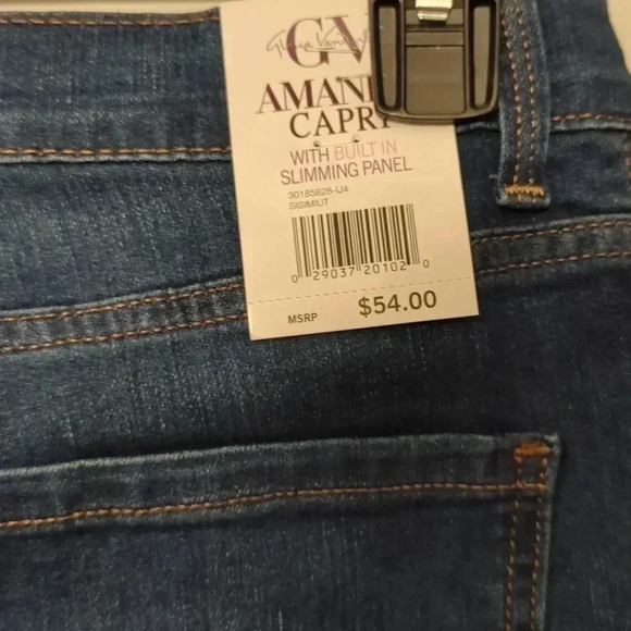 GLORIA Vanderbilt Amanda Capri with built-in slimming panel - Picture 5 of 11